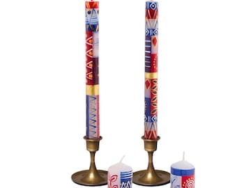 Red, White, & Blue Candles