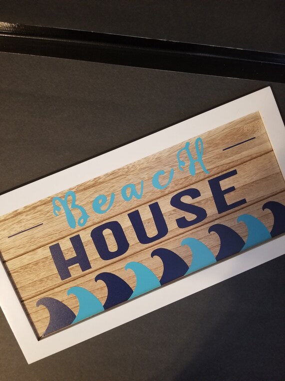Beach House Sign Etsy