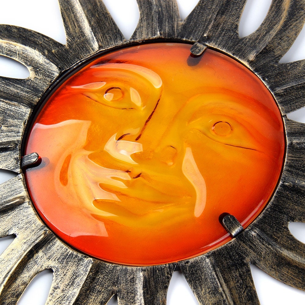 Vintage Metal Sun Wall Decoration Home and Garden Outdoor Etsy