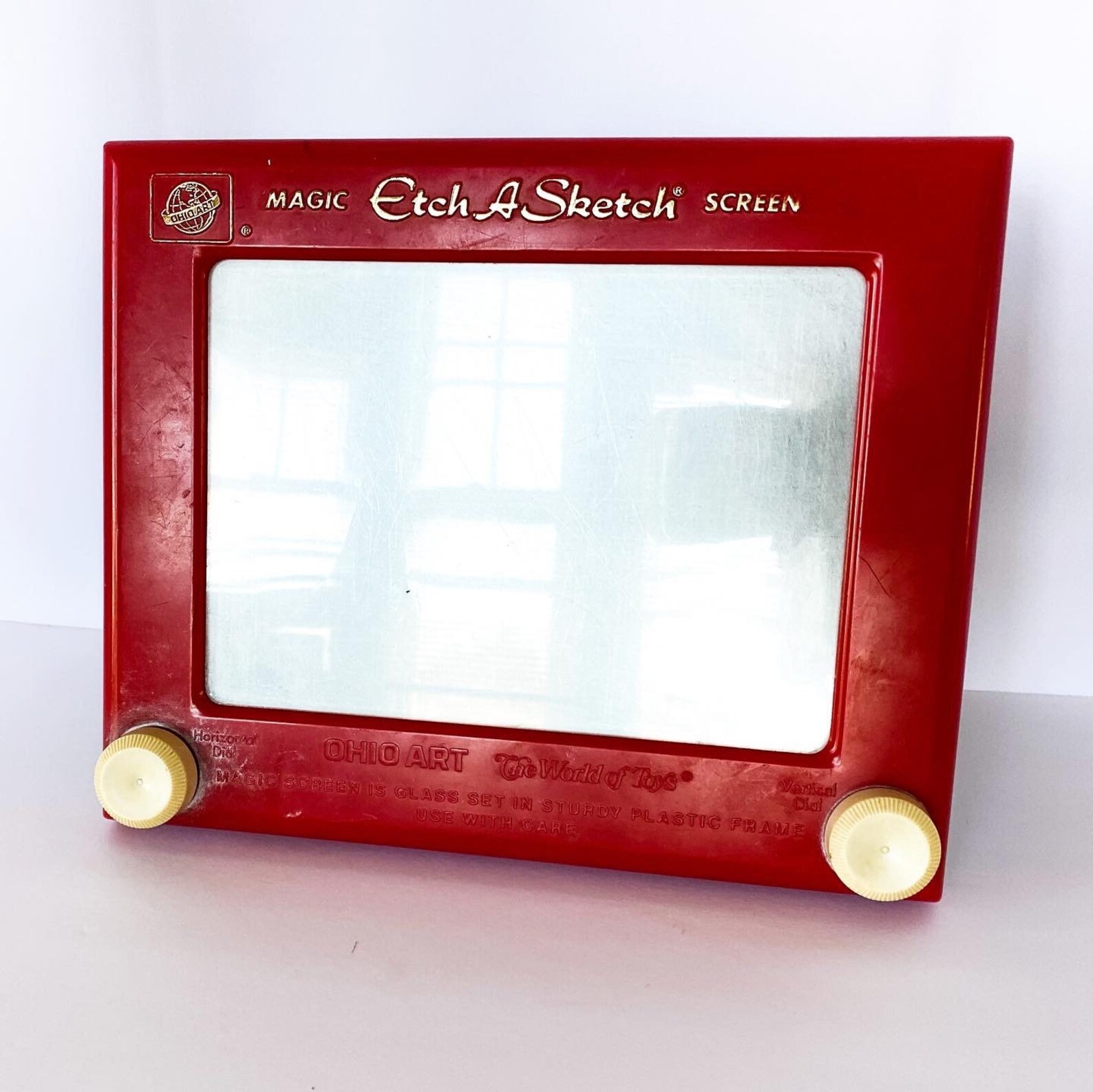 Vintage Red EtchASketch Etsy
