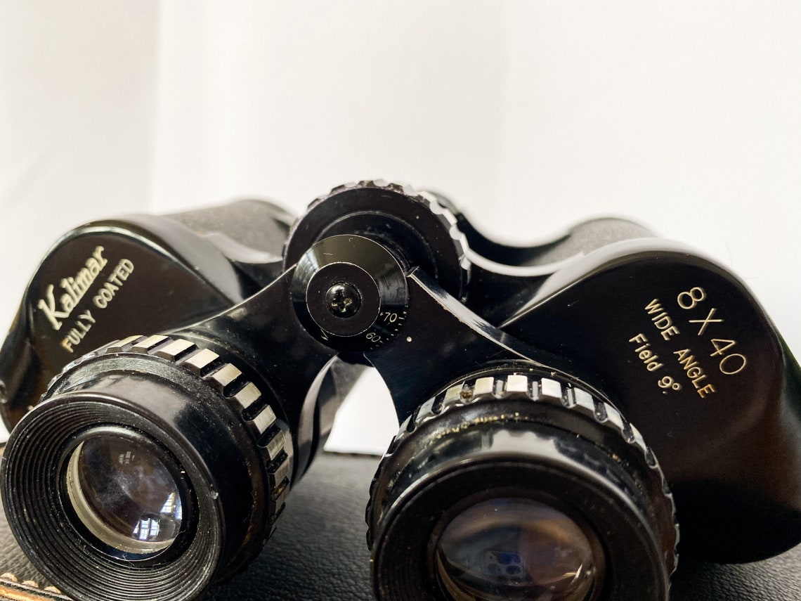 Vintage Kalimar Binoculars 8 x 40 Fully Coated Optics Field Etsy
