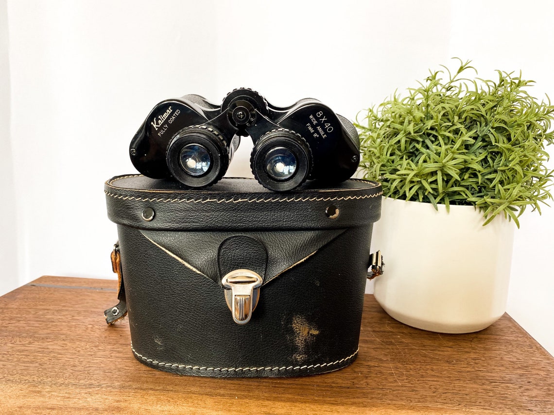 Vintage Kalimar Binoculars 8 x 40 Fully Coated Optics Field Etsy