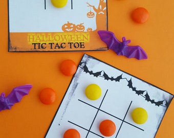 Halloween Tic Tac Toe para impressão