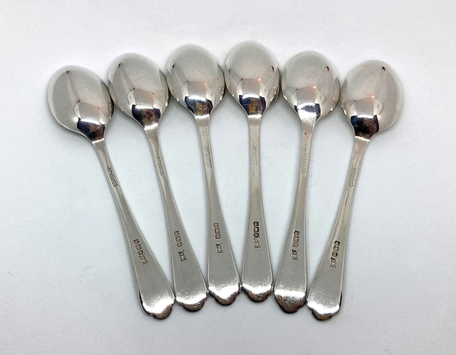 Sterling Silver Spoons Walker & Hall England FREE SHIPPING Etsy