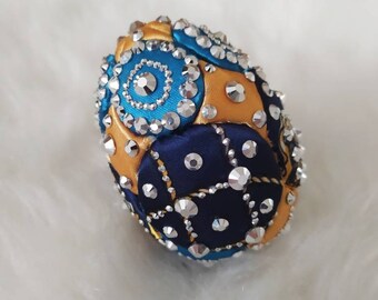 Handmade Kimekomi Easter Egg, Easter decorations, Easter ornaments, Handmade decorations, gift, best selling