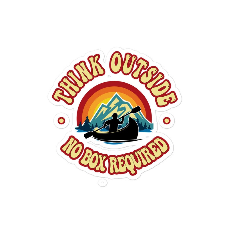 Think Outside No Box Required Summer Vacation Outdoor Life Etsy UK