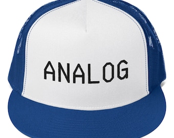 Gorra de camionero ANALOG Funny Text Based Computer and Generational Quote Humor