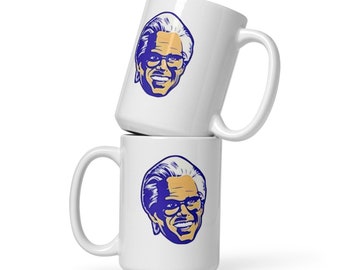 Baby Billy&#39;s Bible Bonkers Logo Righteous Gemstones Funny TV Character White Ceramic mug