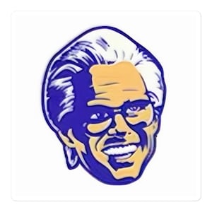 Logo Bonkers z Biblii Baby Billy'ego Prawe kamienie szlachetne Postać z serialu telewizyjnego Humor Naklejki winylowe