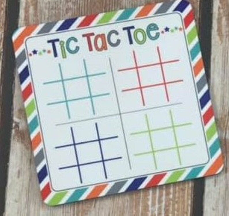 Dry Erase Board Games Fun in the Back Seat Etsy