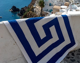Greek Key Quilt Pattern PDF