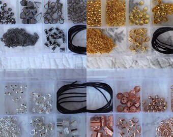 TOAOB 254pcs Beginner Jewellery Making Kits with Gold Plated Findings Round Open Jump Ring and Beads Ideal Gift Set for Handmade DIY Necklace Bracelet Earrings TOAOB 254pcs Beginner Jewellery Making Kits with Gold Plated Findings Round Open Jump Ring and Beads Ideal Gift Set for Handmade DIY Necklace Bracelet Earrings