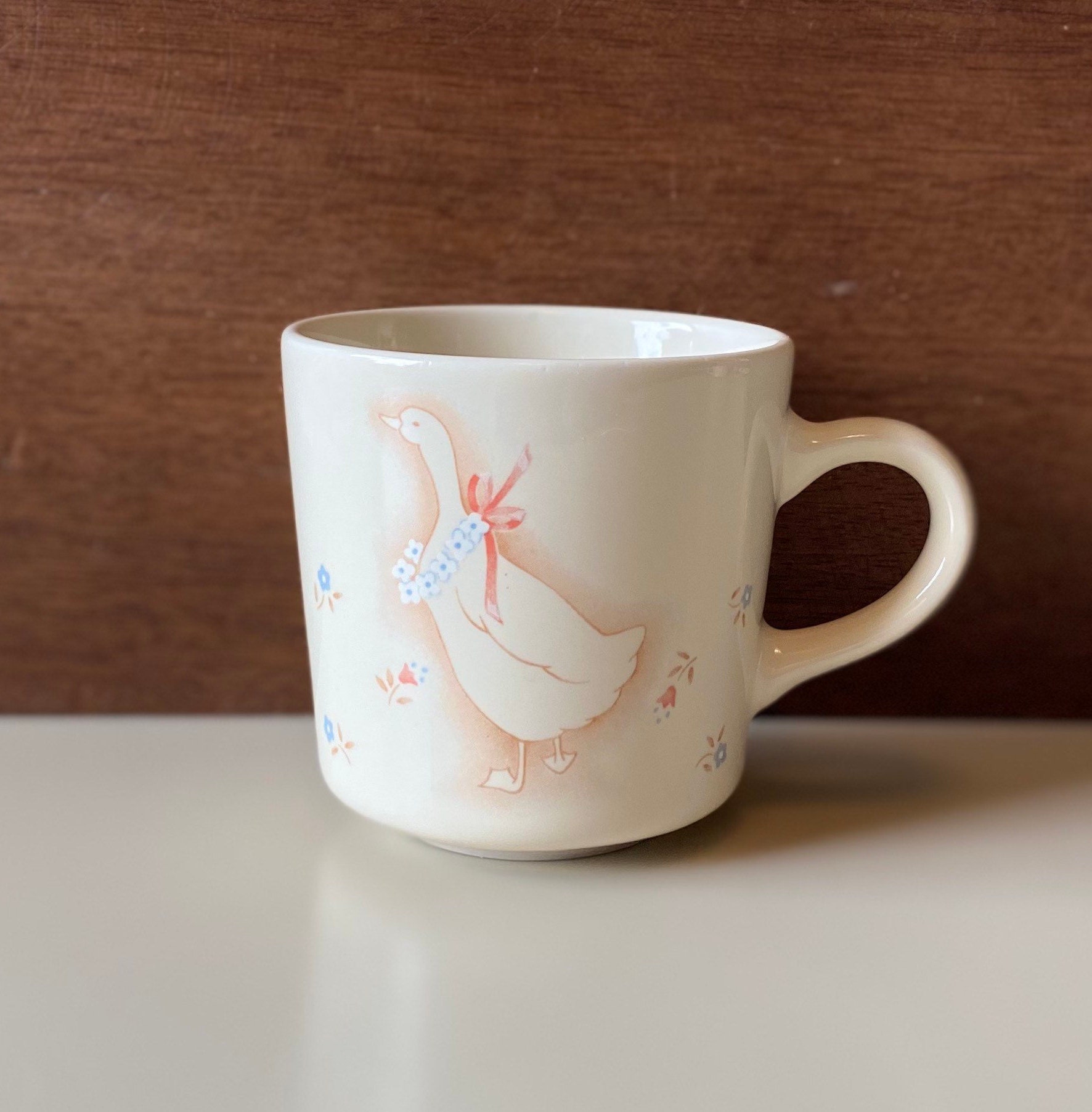 Vintage country goose mug 1990s 1980s Etsy