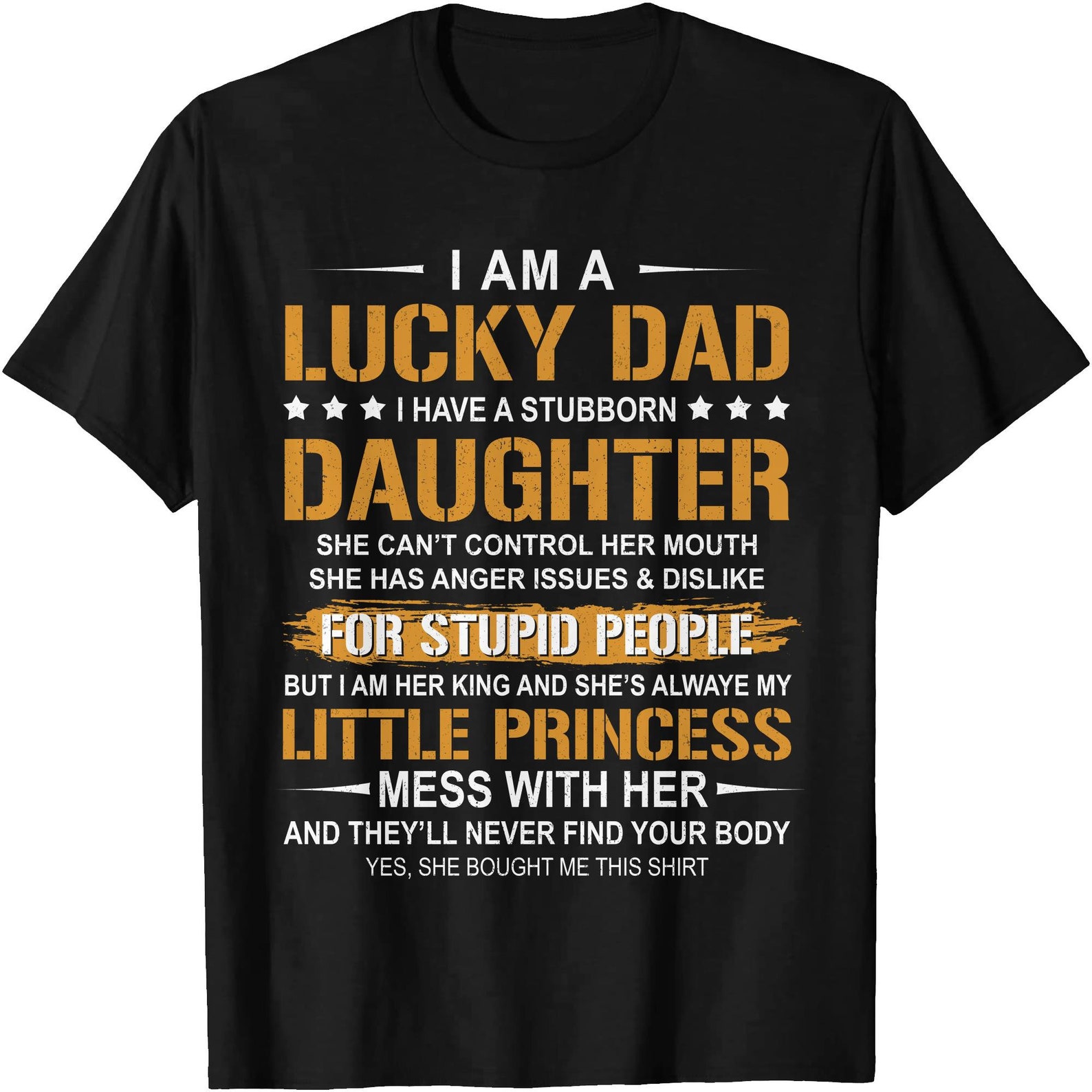I Am A Lucky Dad Daughter Gift Dad For Son Father's Day | Etsy