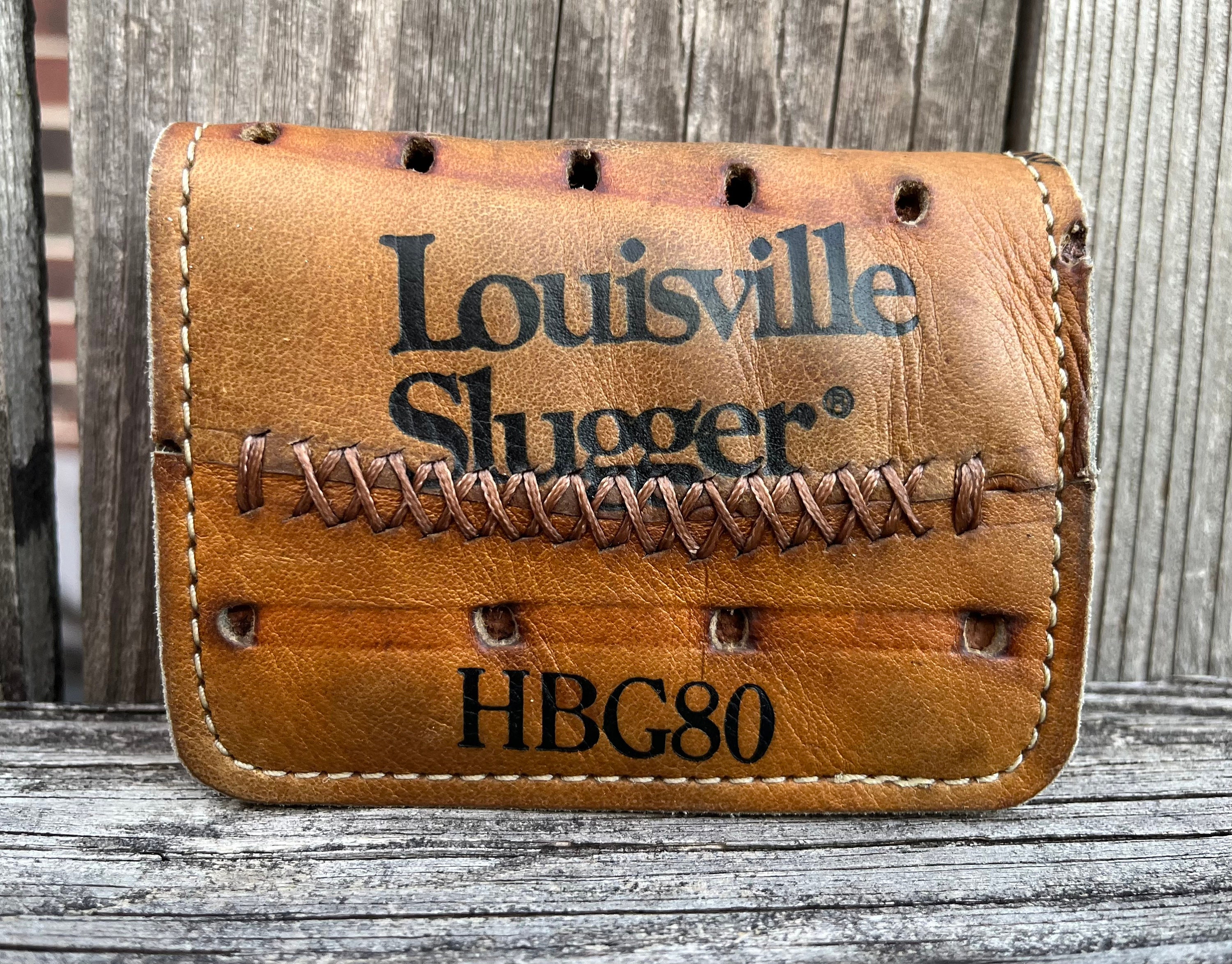Vintage Louisville Slugger STOPPER Model HBG80 Baseball Glove 