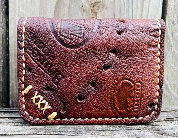 Handcrafted Louisville Slugger Baseball Glove Wallet 