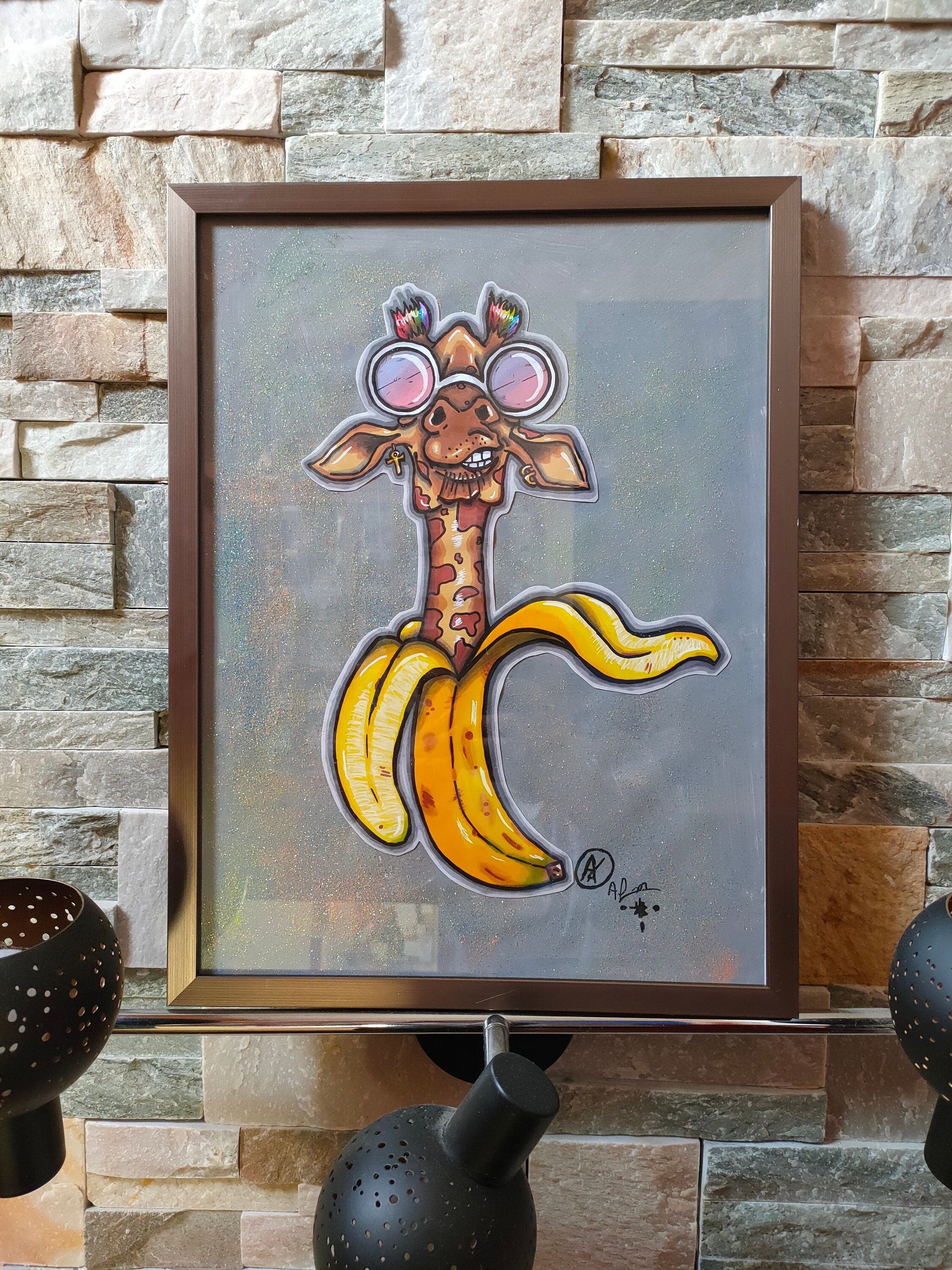 Girabanana Pop Art