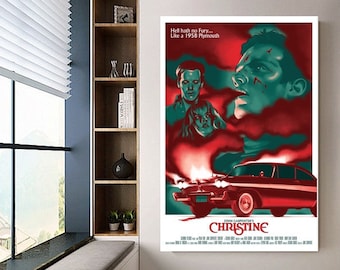 Christine poster canvas movie poster unframe