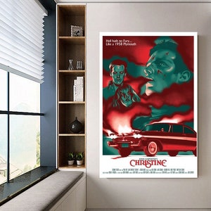 Christine poster canvas movie poster unframe