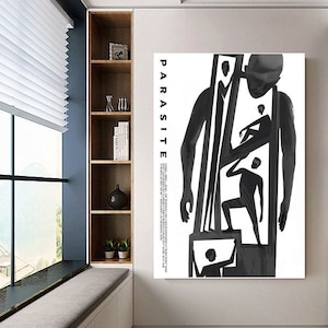 Parasite  poster canvas movie poster unframe