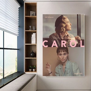 Carol poster canvas movie poster unframe