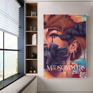 Midsommar poster canvas movie poster unframe