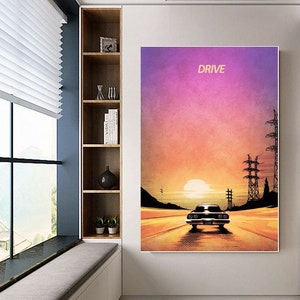 WALL-E poster canvas movie poster unframe