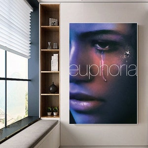 Euphoria poster toile TV Series affiche unframe
