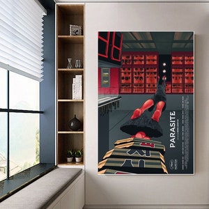 Parasite  poster canvas movie poster unframe