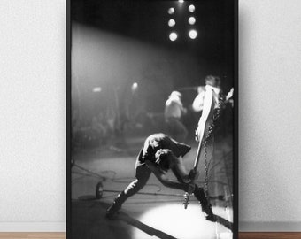 The Clash Poster, London Calling Poster, Music Poster, Wall Decoration, Canvas Poster, Unframe