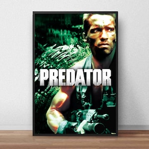 Predator Poster, Movie Poster, Film Poster, Wall Decoration, Canvas Poster, Unframe