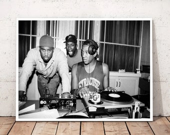 A Tribe Called Quest Poster, Music Poster, Wall Decoration, Canvas Poster, Unframe