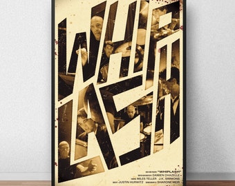 Whiplash Poster, Movie Poster, Film Poster, Wall Decoration, Canvas Poster, Unframe