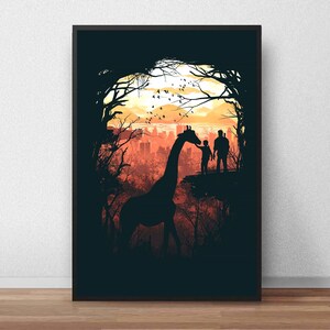 Pôster The Last Of Us, pôster do jogo, decoração de parede, pôster em tela, sem moldura