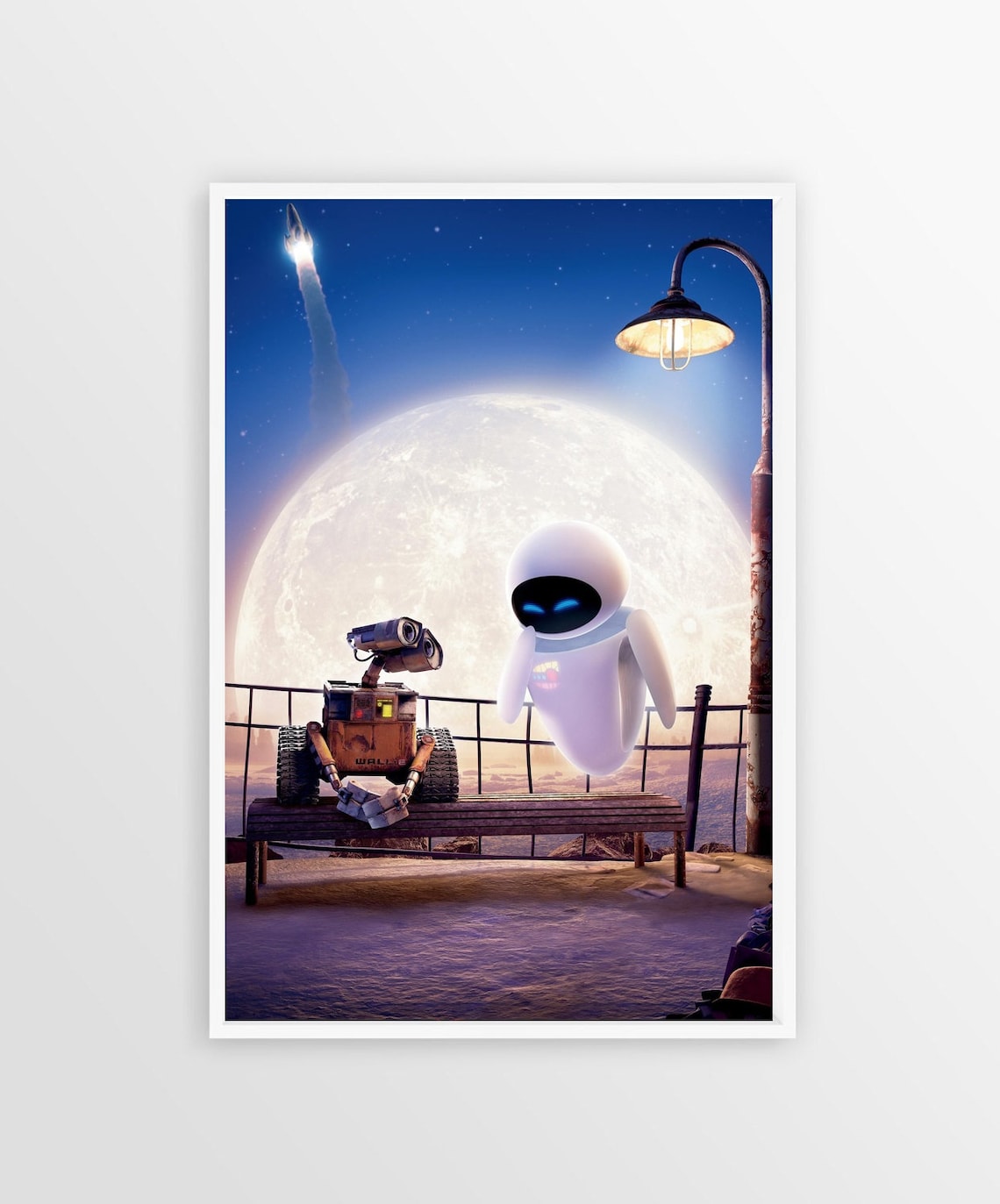 WALLE Poster Canvas Movie Poster Unframe Etsy