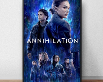 Annihilation Poster, Movie Poster, Film Poster, Wall Decoration, Canvas Poster, Unframe