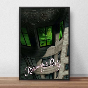 Rosemary's Baby Poster, Filmposter, Filmposter, Wanddekoration, Leinwand Poster, Ungerahmt