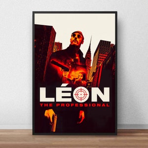 Léon: The Professional Poster, Movie Poster, Film Poster, Wall Decoration, Canvas Poster, Unframe