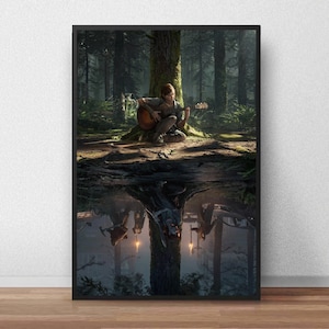 The Last Of Us Poster, Spielposter, Wanddekoration, Leinwandposter, ungerahmt