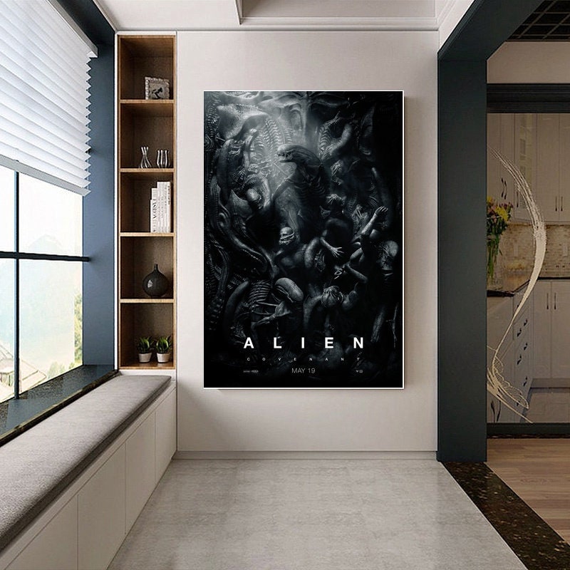 Alien Covenant  poster canvas movie poster unframe