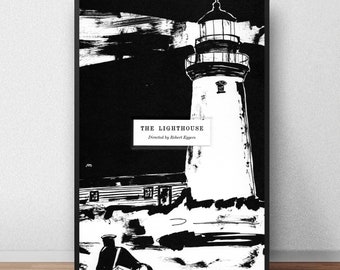 The Lighthouse Poster, Movie Poster, Film Poster, Wall Decoration, Canvas Poster, Unframe