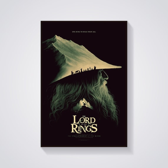 The Lord of the Rings Poster, Movie Poster, Film Poster, TV Series