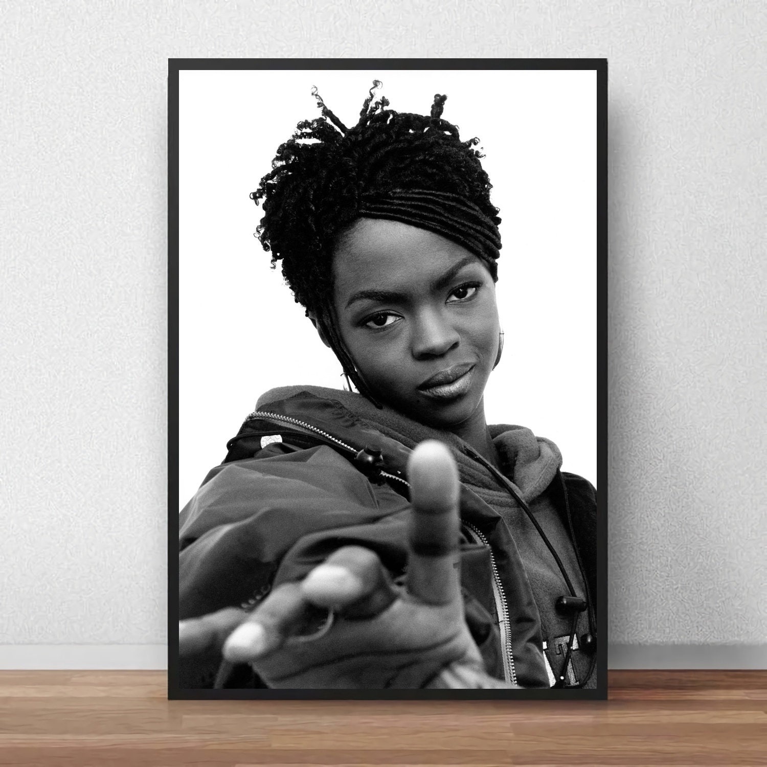 THE FUGEES フージーズ A4サイズ ポスター フレーム付き 【公式通販】