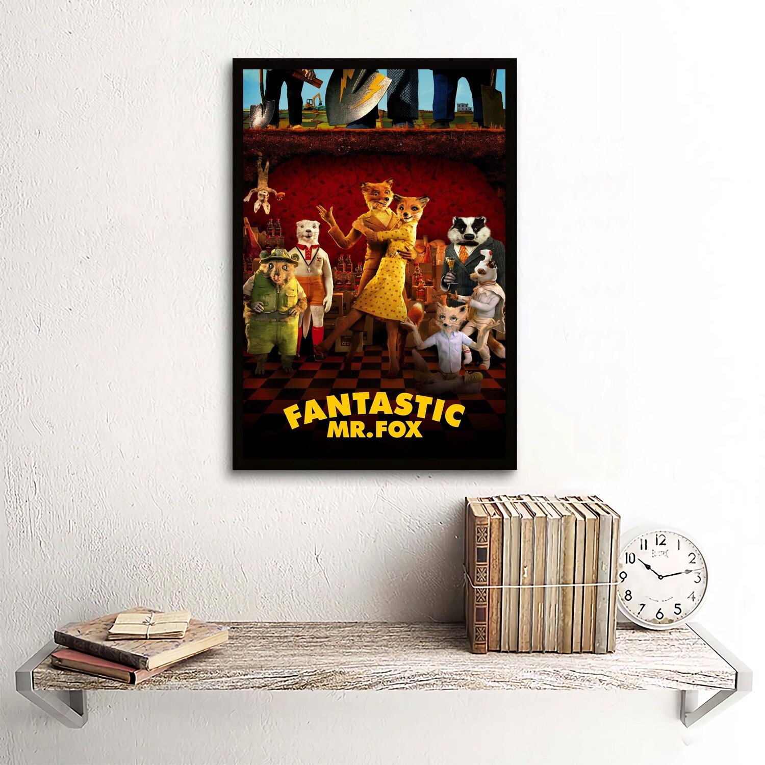 Fantastic Mr. Fox Poster, Movie Poster, Film Poster, Wall Decoration ...