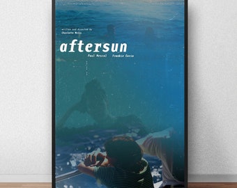 Aftersun Poster, Movie Poster, Film Poster, Wall Decoration, Canvas Poster, Unframe