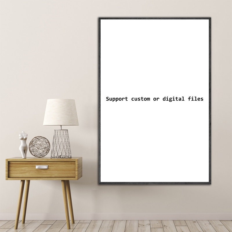 CUSTOM Poster Canvas Movie Poster Unframe Etsy UK
