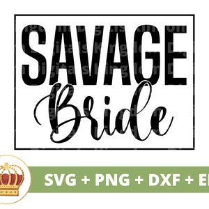 Novia salvaje SVG /Funny Sassy boda novia novio esposa marido hombre mujer fiesta nupcial signo Mr Mrs matrimonio PNG taza camiseta cortar archivo