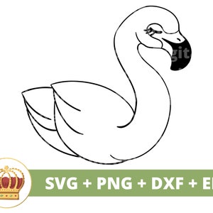 Flamingo SVG | Silhouette Geburtstag Tropischer Sommer Strand Blumen Blume niedlicher Vogel Florida Safari t-shirt Tasse Becher Zeichen Cricut Cut Datei