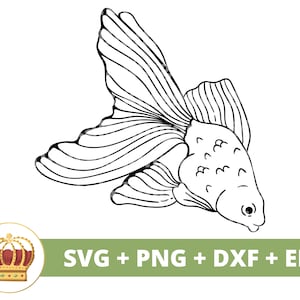 Vis SVG-PNG | Schattige kleine koi oceaan zee schepsel cartoon baby vissen dierenrijk wilde tshirt mok beker beker teken Cricut gesneden bestand