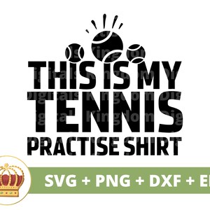 Esta é minha camisa de treino de tênis SVG | Raquete de bola de tênis engraçado treinador esportivo mãe PNG vida mulher PNG camisa design caneca arquivo de corte cricut